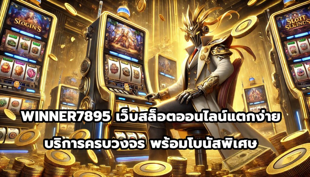 WINNER7895 เว็บสล็อตออนไลน์แตกง่าย บริการครบวงจร พร้อมโบนัสพิเศษ